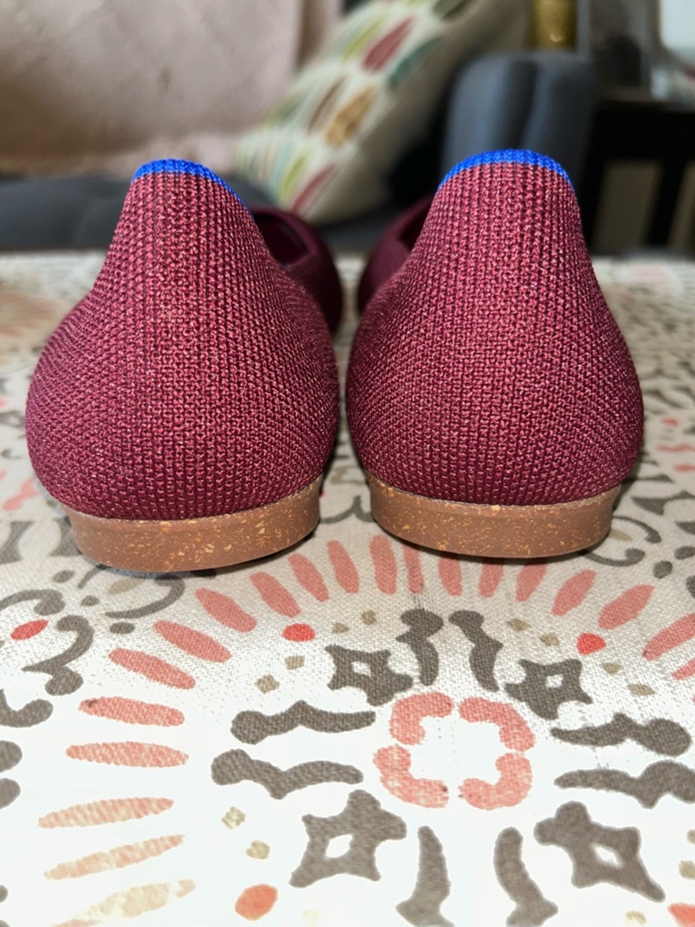 NEW Rothys In Love The Point II Cabernet women’s size 8 NWOB - Picture 5 of 5